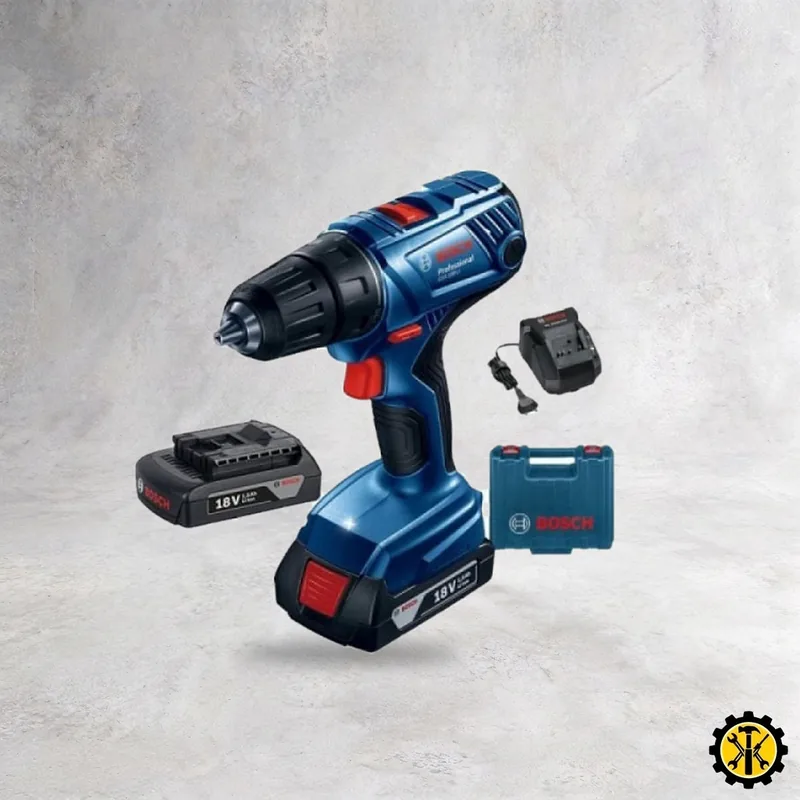 Дрель-шуруповерт аккумуляторный BOSCH GSR 180-LI Professional в чемодане