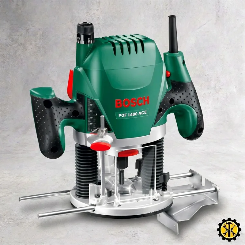 Фрезерная машина ручная вертикальная BOSCH POF 1400 ACE